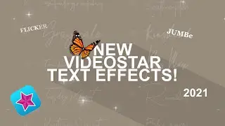 my fav videostar text effects | presets + qr codes