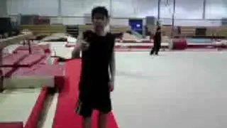 Me doing practice flips