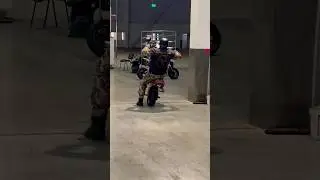 Гонки на питбайке! 