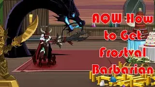 AQW How to Get Frostval Barbarian