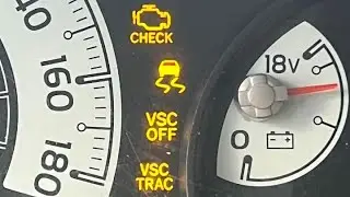 Free Ways to Fix & Reset Check Engine, VSC TRAC, VSC OFF, Trac Off Light On? Easy Fix!