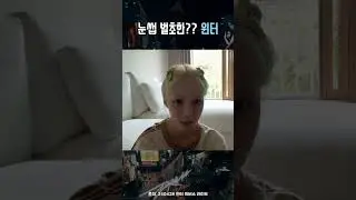 눈썹 벌초한 윈터? #에스파 #윈터