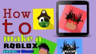 How to Make a ROBLOX SHADOW HEAD PROFILE PICTURE (On Mobile)