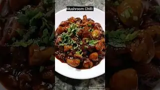 Mushroom Chilli || 