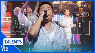 Hoàng tử Long Biên 24K.RIGHT out trình lấy luôn 4 NÓN VÀNG với 