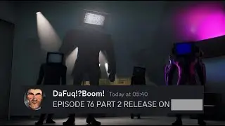 SKIBIDI THE 76 PART 2 LEAKS? SKIBIDI TOILET 76 PART 2 RELEASE DATE UPDATE