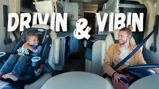 Toddler & Dad Vibe while they Drive their House on Wheels