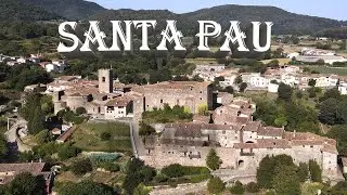 SANTA PAU Uno de los pueblos medieval más bonito de España