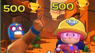 Апнул 2 бравлера  на 500 кубков?? Новий челендж!!!! #brawl #zerdix