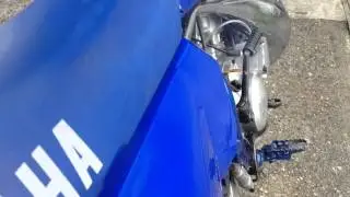 Yamaha Dt 125r first start after full engine rebuild