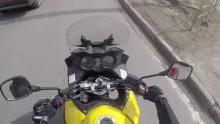 Неаккуратный мотоциклист