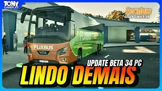 Update Beta 34 Fernbus - Novo Anti-aliasing e melhora de desempenho deixam o jogo ainda melhor #pc