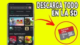 COMO DESCARGAR APLICACIONES A LA MEMORIA MICRO SD!!! | 2023