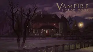 Vampire House 🧛‍♀️ | Sims 4 Cinematic Build Tour