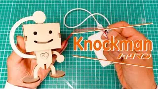 ノックマン工作キットの作り方