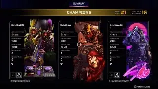 GRINDING TO MASTERS WITH THE SQUAD! - Apex Legends Ranked #9