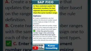 SAP S/4 HANA FICO Exam Question & Answer || SAP FICO Certification Question 
