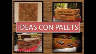 ▶️ 10 Ideas Originales con Palets 💡 DIY