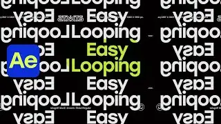 Kinetic Type Series® - Easy Looping - After Effects