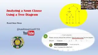 Sentence analysis using a tree diagram: Noun clause and Relative clause