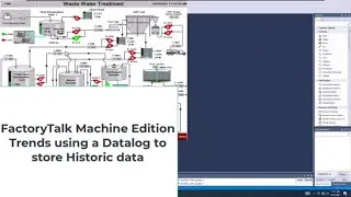 FactoryTalk View Machine Edition Trends using a DataLog for Historic data