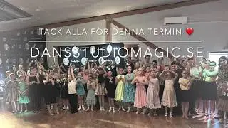 Dansstudio Magic avslutning VT2022 för barn och ungdomar