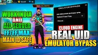 EMULATOR BYPASS FROM GAR*ENA DATABASE ✅ | BYPASS EMULATOR WITH UID | FREE FIRE UID WHITE LIST