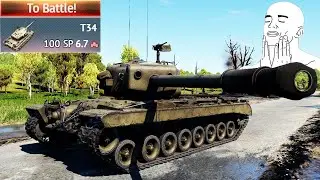 T34 this is america 9/1/0 в War Thunder