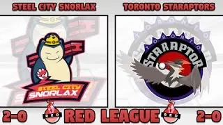 RED S3 W3: Steel City Snorlax vs Toronto Staraptors
