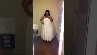 Lane Bryant dressing room tryon #lanebryant #plussizefashion #tryon #plussize #springdresses #plus