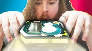 Tag Team Tin Snorlax and Eevee GX Opening