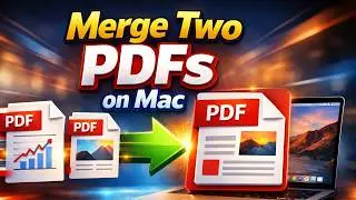 How to Merge Two PDF files in Mac | Combine Multiple PDF Files into One PDF