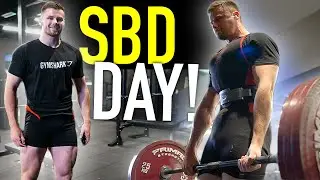 HOW I'M IMPROVING MY SQUAT, BENCH AND DEADLIFT!! | FULL POWERLIFTING SBD SESSION...