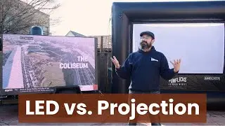 LED Screens vs Projection Screen / What are the pros and cons?