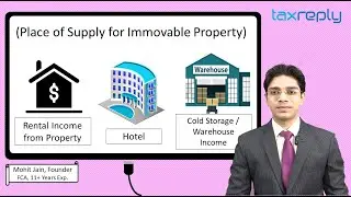 Place of Supply in GST for Immovable Property / Rental Income (Part I)