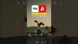 Tutorial - Person Glitch Effect 🔥 Adobe firefly #shorts #vn #adobefirefly #glitch #ai #vneditor