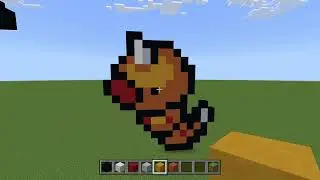 Minecraft Pixel Art Tutorial - Weedle (Pokémon)