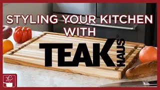 TeakHaus Cutting Boards - Wooden Butcher Block Cutting Boards