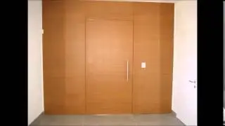 boiserie porta a bilico per ufficio