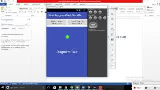 fragments Android Studio example