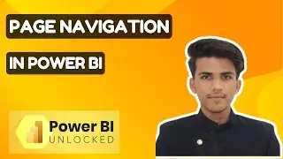 How to Create Simple Page Navigation button In Power BI 2025 | Power BI Tutorials 
