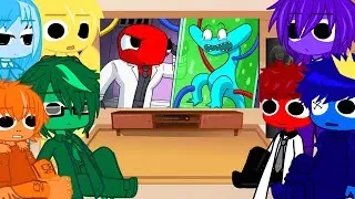 Rainbow Friends Chapter 2 React To Cyan Sad Origin Story II Naomi 🐰