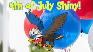 LIVE! Shiny Braviary on the 4th of July!