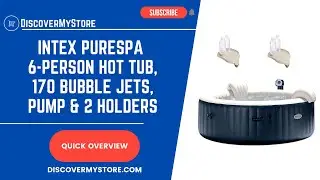 Intex PureSpa 6 Person Hot Tub Spa with 170 Bubble Jets, Pump & Cup Holder 2 Pack