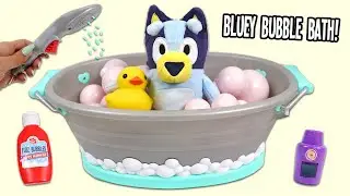 Bluey Enjoys Storytime After Her Bath!