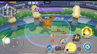 Opposing team Be like - What Is seismic Toss🧐🤔🤔 (Charizard) #pokemon #unite