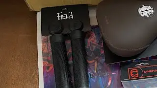 Fiend team grips for BMX handlebars