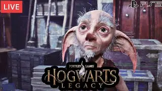 LIVE: HOGWARTS LEGACY PS5 gameplay walkthrough | Day-5 |