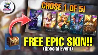 FREE EPIC SKIN EVENT!! | MSC Free skin Event Mobile Legends | Get Pharsa Herophant Free