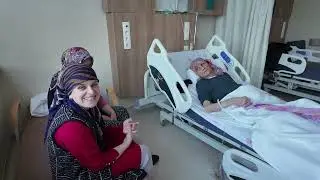 Visiting my mother-in-law in the hospital